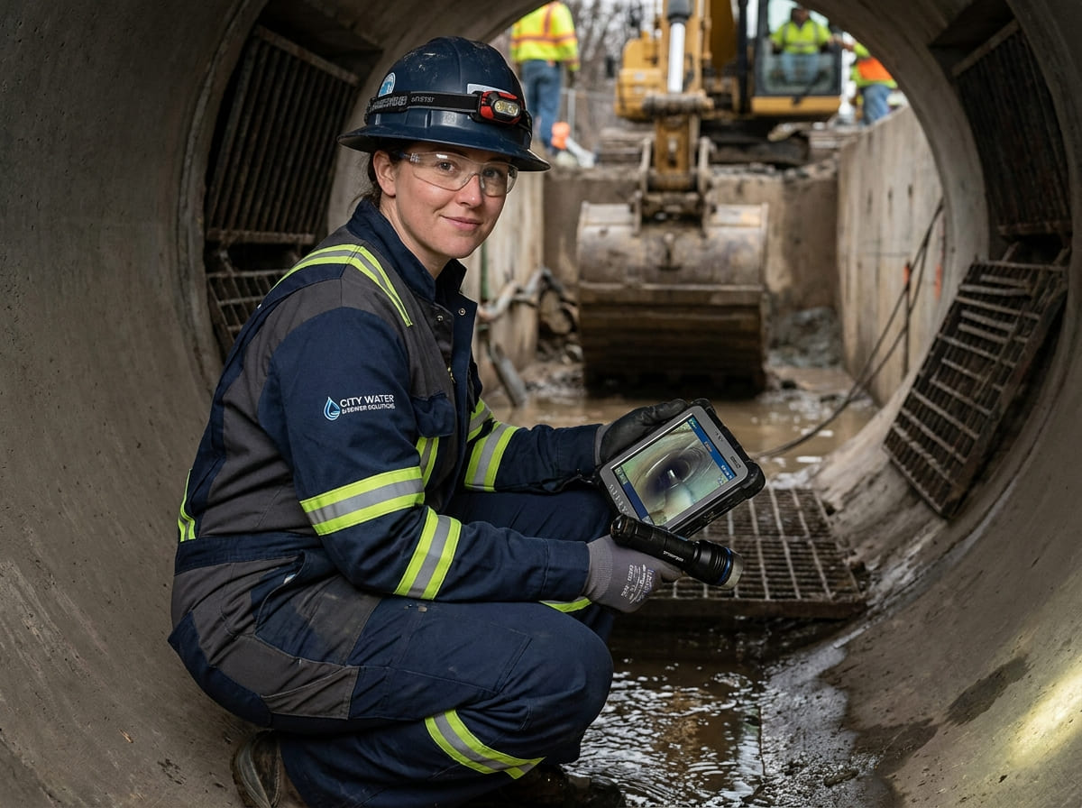 Sewer Line Inspection & Replacement in Mart